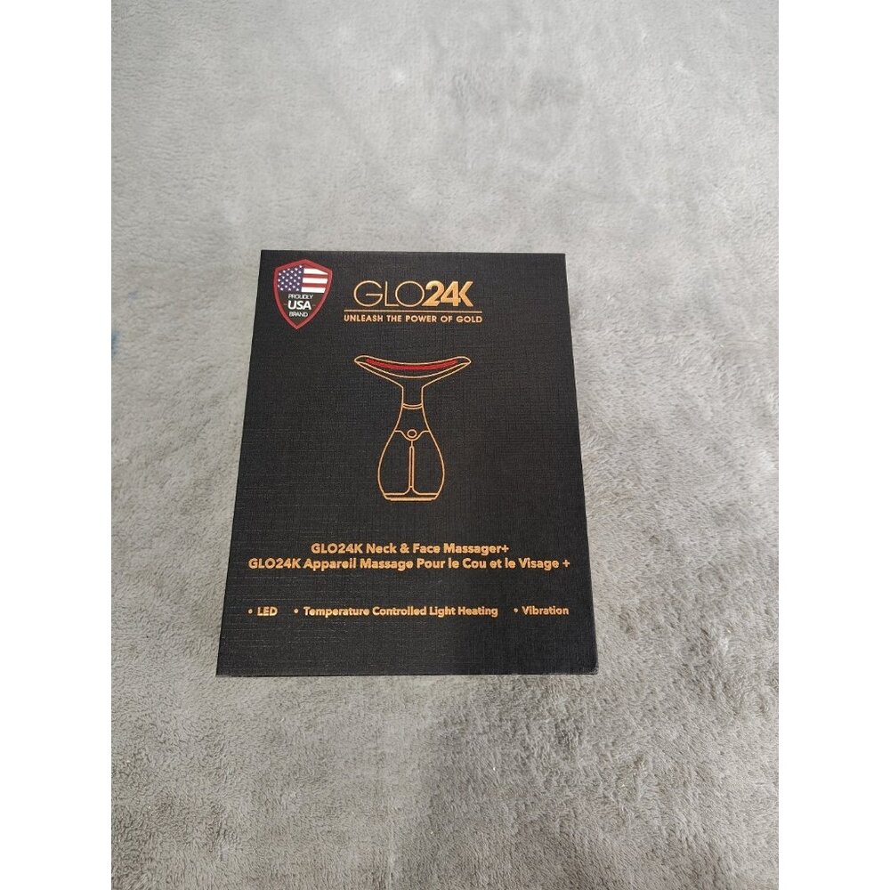 GLO24K Red Light Beauty Device for Face and Neck Based on Triple Action LED OPEN